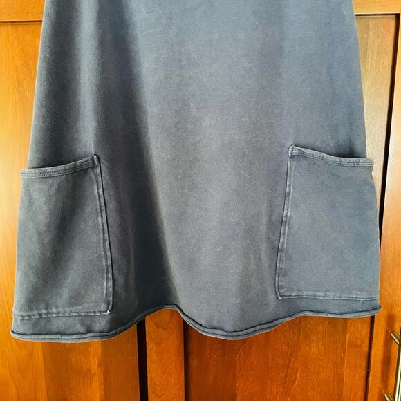 Free People Movement Hot Shot Mini Dress Built In Shorts Blue Indigo Size XS - Picture 3 of 10